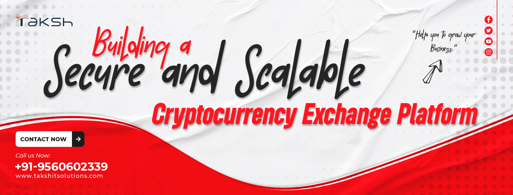 Secure and Scalable Cryptocurrency Exchange Platform || Taksh It Solutions