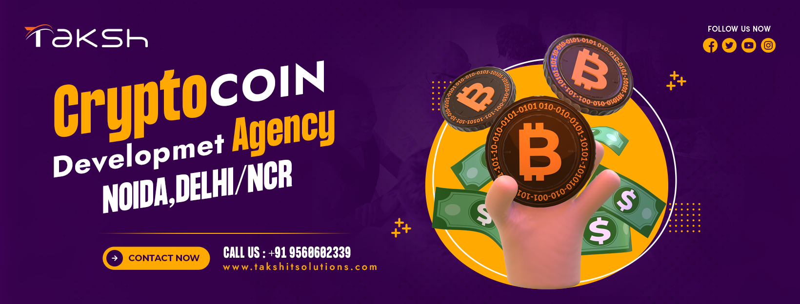 Crypto Coin Development Company || Taksh It Solutions Private Limited