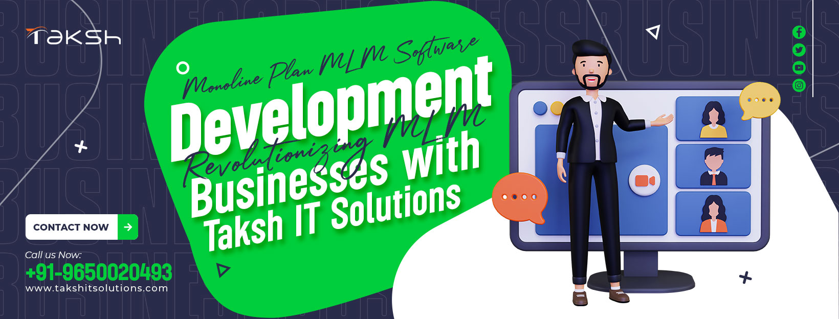 Monoline Plan MLM Software Development: Revolutionizing MLM Businesses with Taksh IT Solutions Private Limited