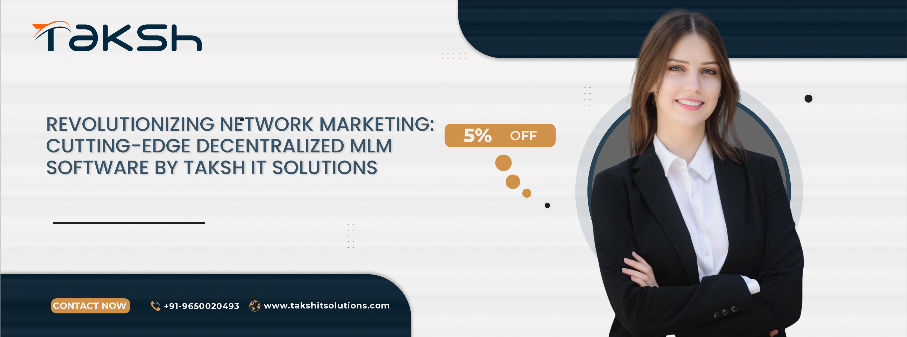 Revolutionizing Network Marketing: Cutting-Edge Decentralized MLM Software by Taksh IT Solutions Private Limited