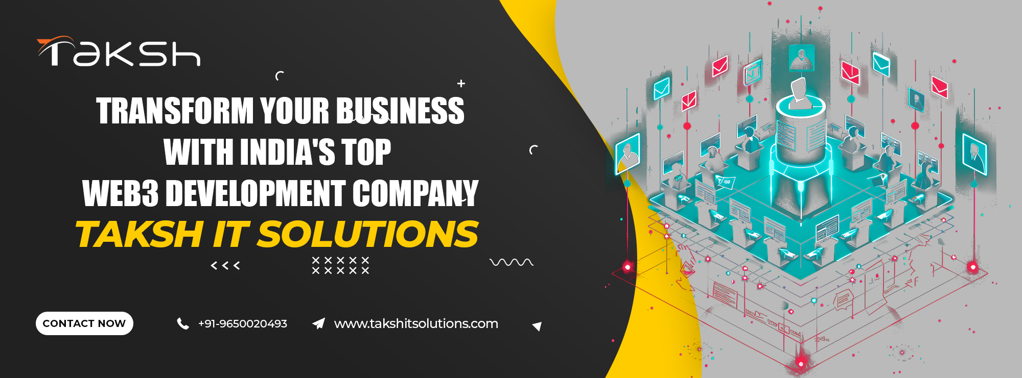 Transform Your Business with India's Top Web3 Development Company: Taksh IT Solutions