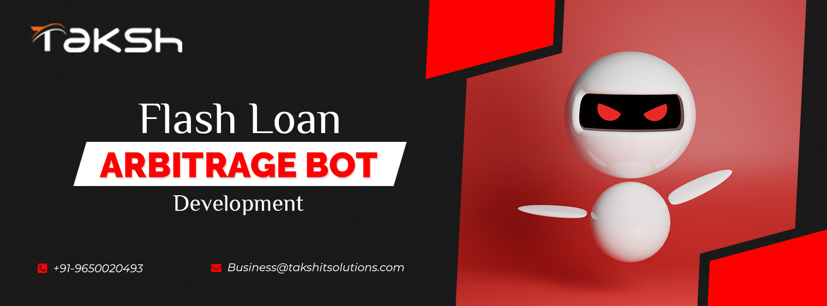 Unveiling the Future: Flash Loan Arbitrage Bot Development by Taksh IT Solutions Private Limited